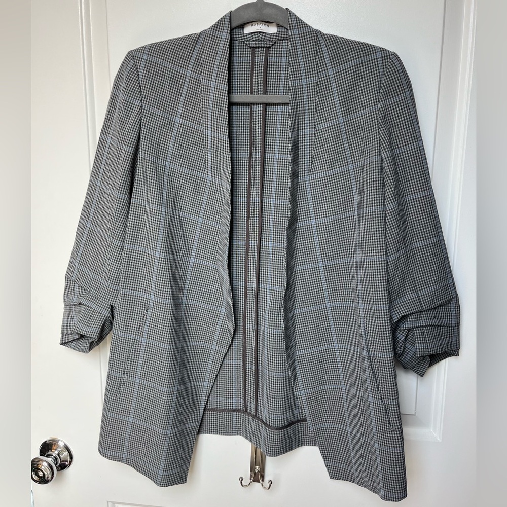 Aritzia Babaton Plaid Blazer
